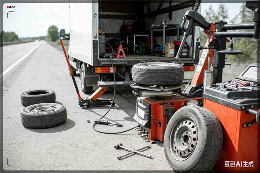 紫金扎胎道路救援-流动补胎